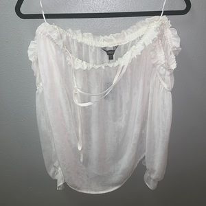 Express off the shoulder blouse